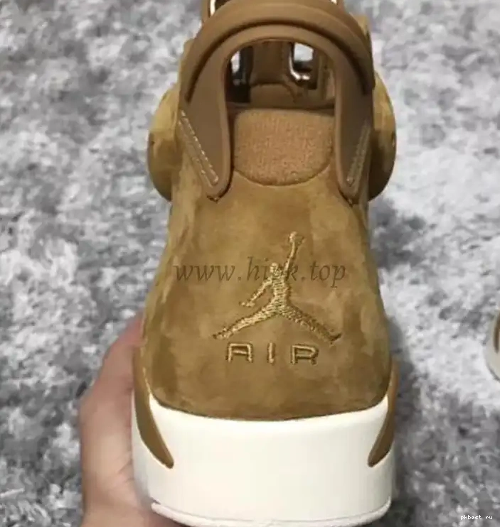 Jordan Harvest Air 6 Golden Authentic 0602